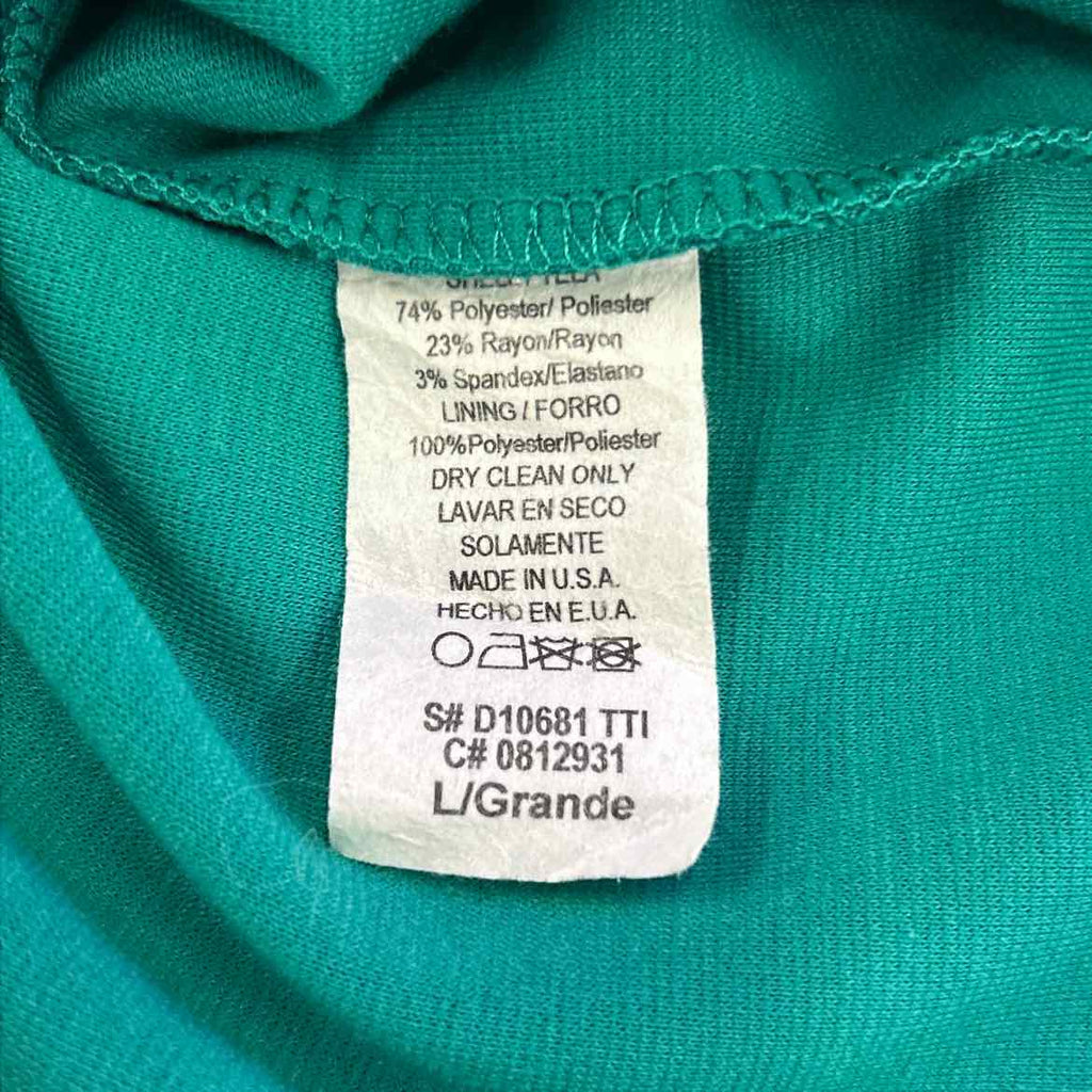 Mystic Size L Teal Preloved Dress