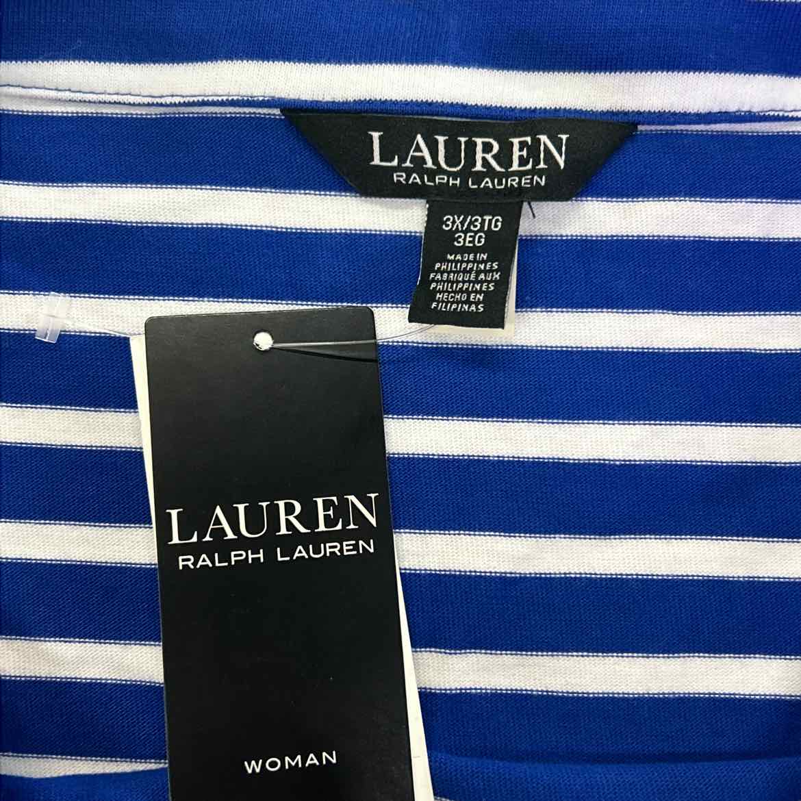 Ralph Lauren Size 3X Blue Longsleeve