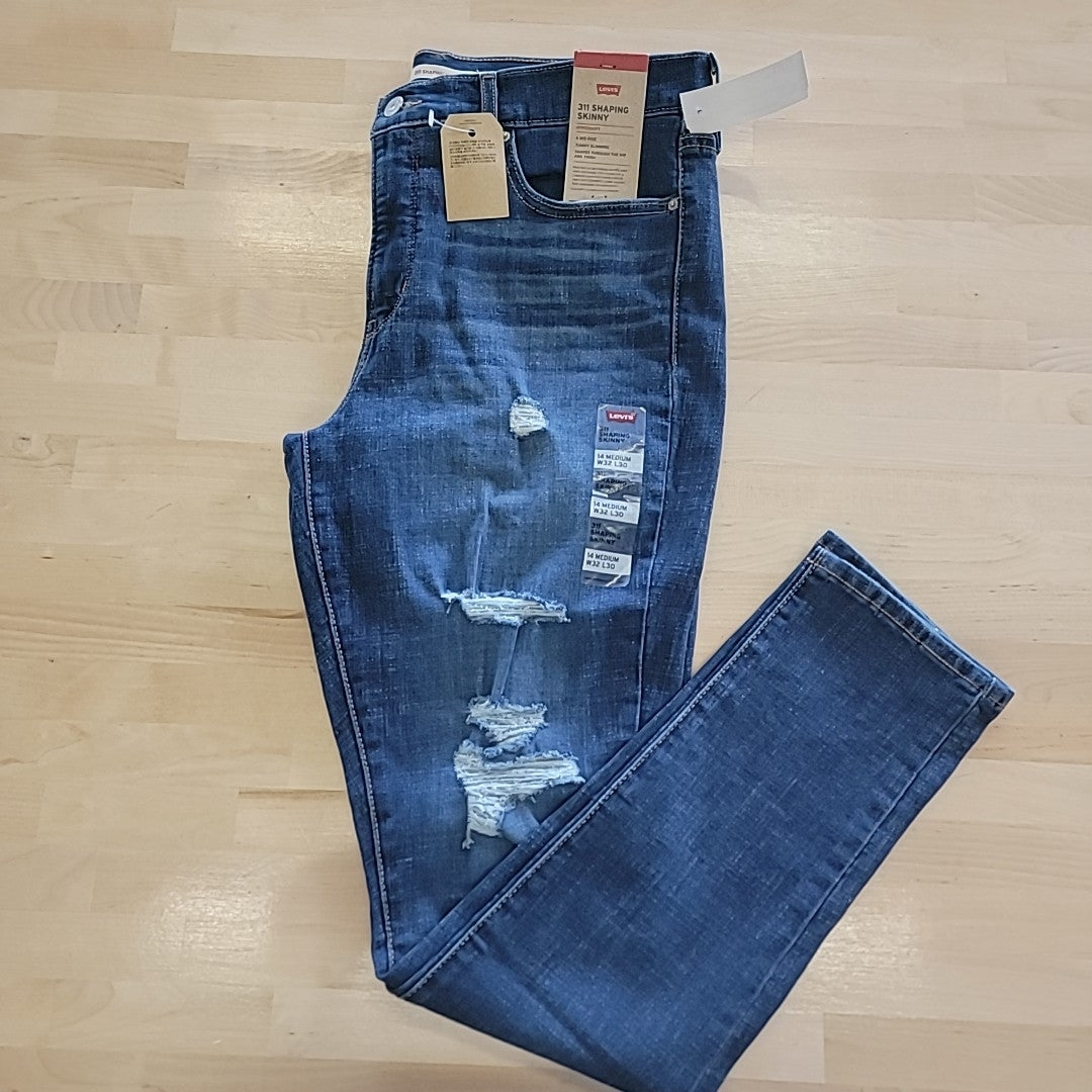 Levi Size 32 311 Shaping Skinny Jeans