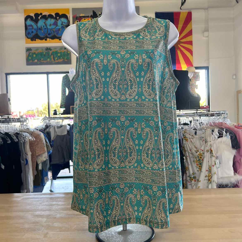 Zeagoo Size M Teal Preloved Tank