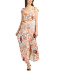BCX Size XS Sweetheart-Neck Cap-Sleeve Top