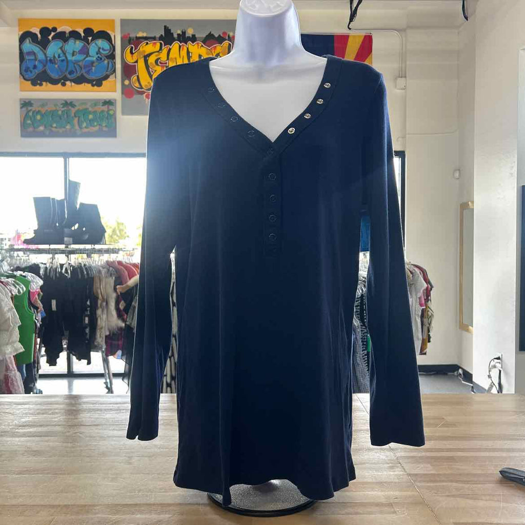 Torrid Size 2X Blue Preloved Longsleeve