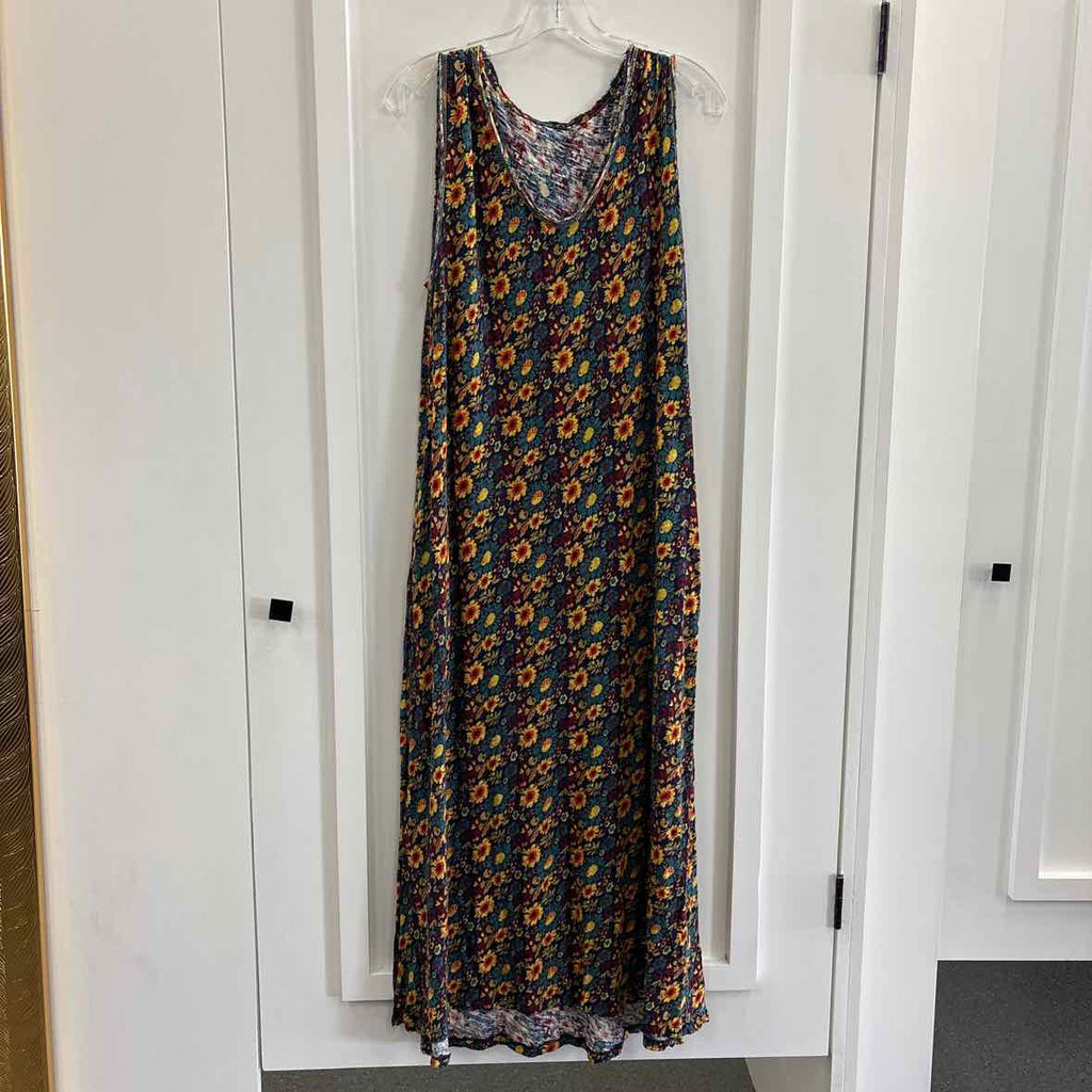 Natural Life Size M Multi - Fall Dress