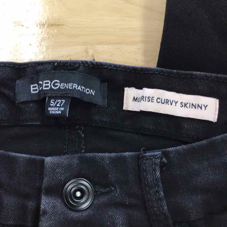 BCBG Size 5 Black Preloved Jeans