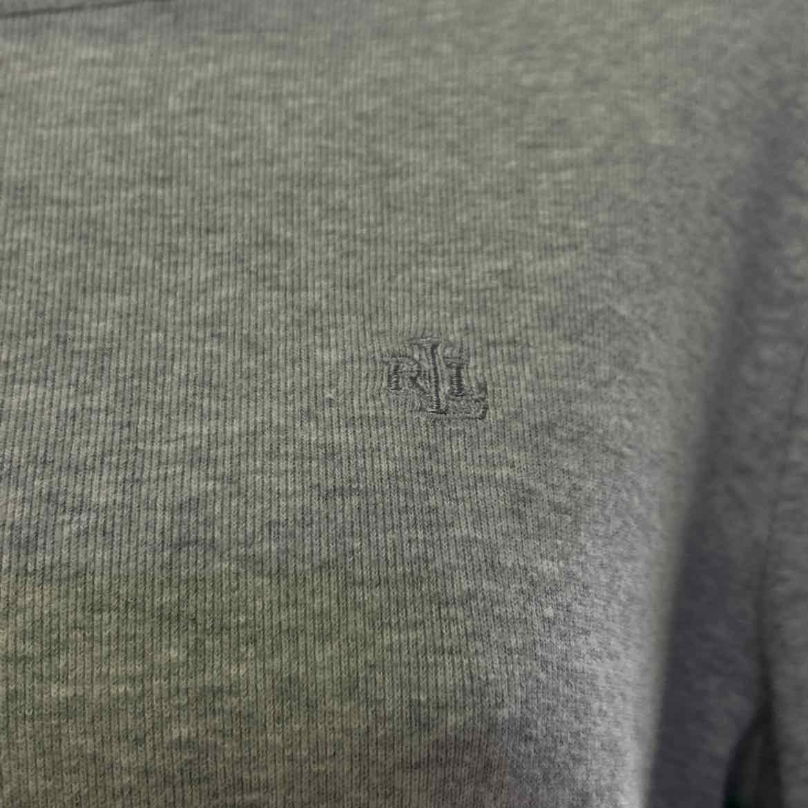 Ralph Lauren Size S Gray Cotton Preloved Longsleeve