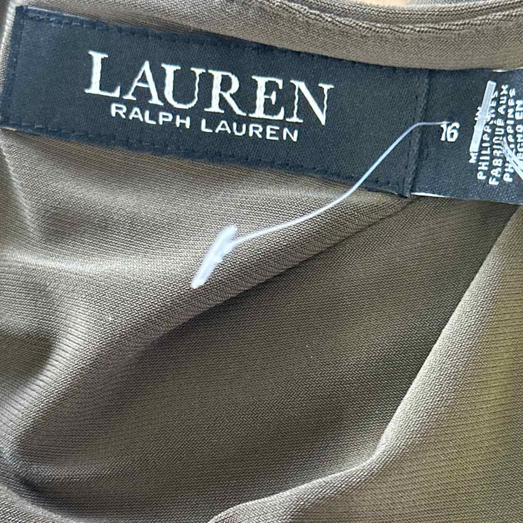 Ralph Lauren Size 16 Green Dress