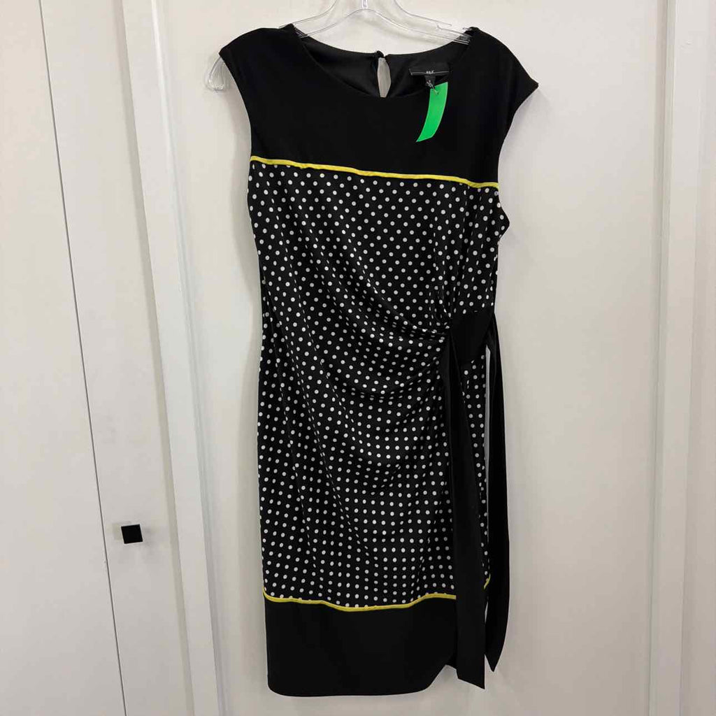 R&K Size M Black/White Preloved Dress