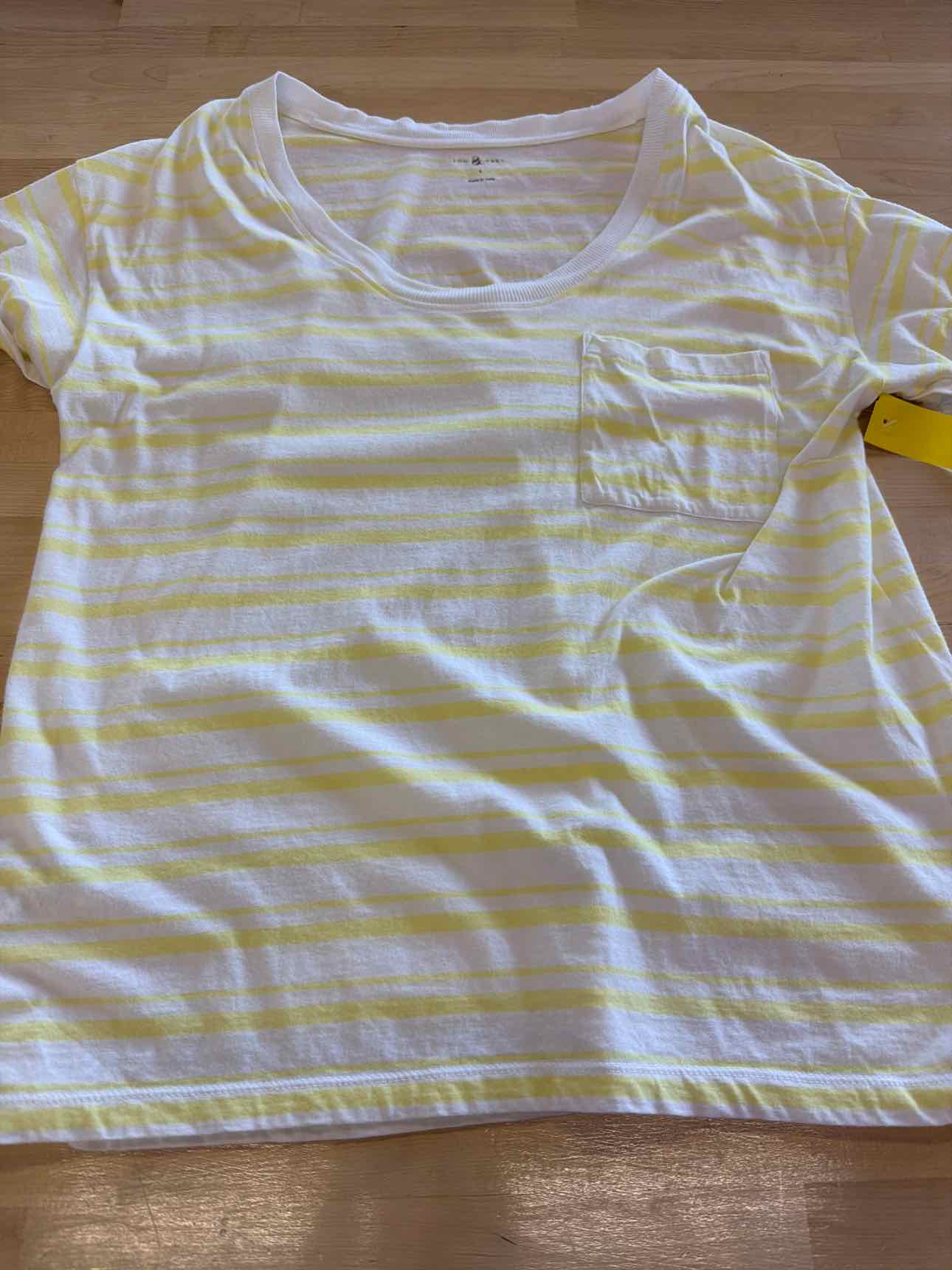 Lou & Grey Size S Yellow/White Shirt