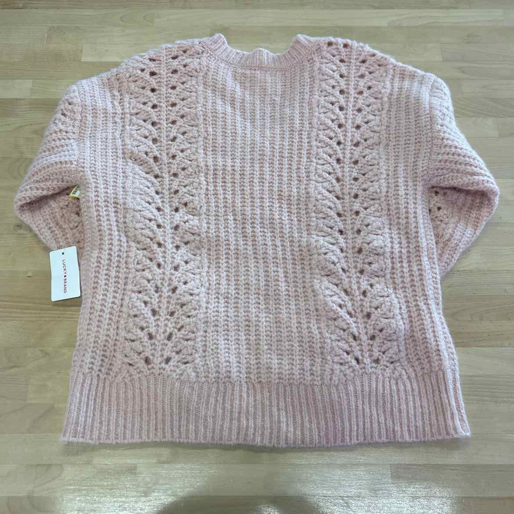 Lucky Brand Size L Pink Sweater