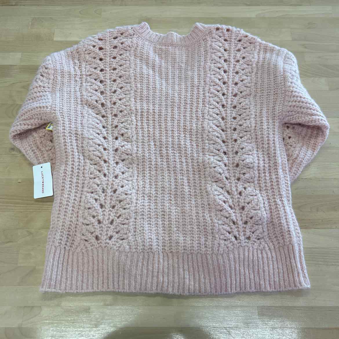 Lucky Brand Size L Pink Sweater