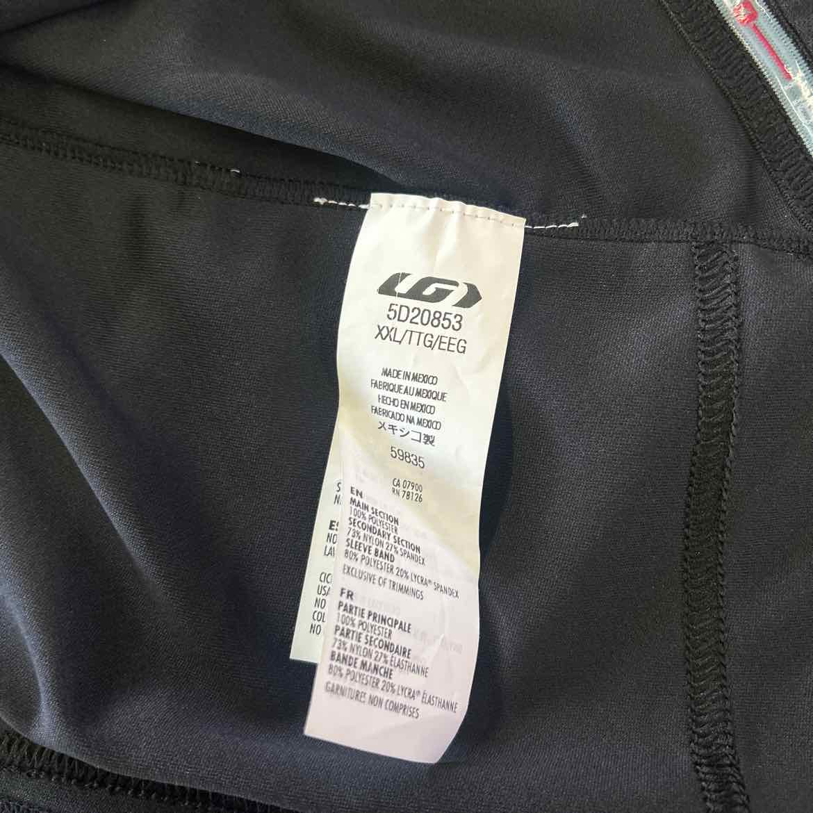 Size XXL Black Jersey
