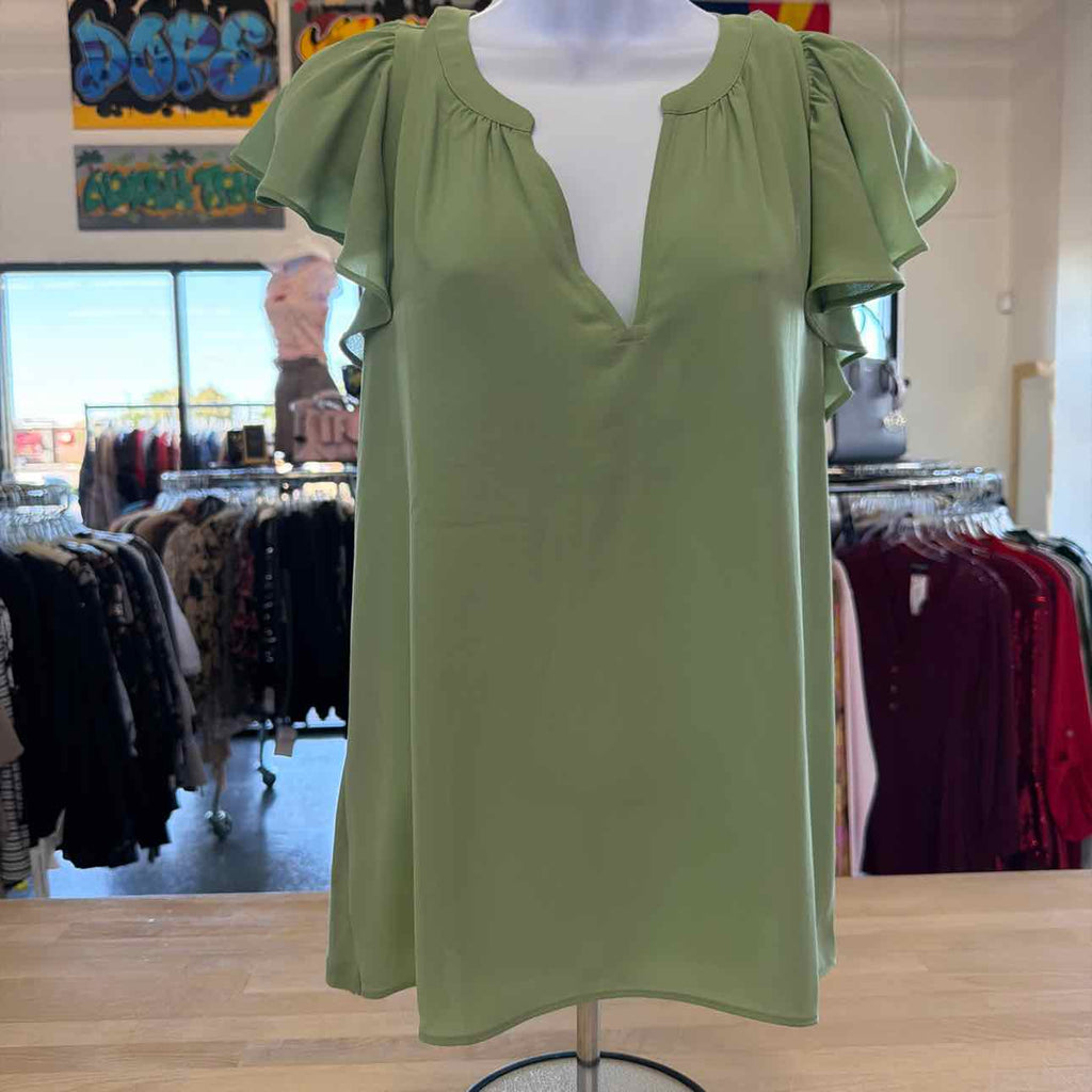 Loft Size S Green Preloved Blouse