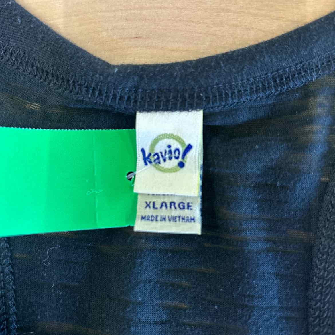 Kavio Size XL Black Preloved Tank