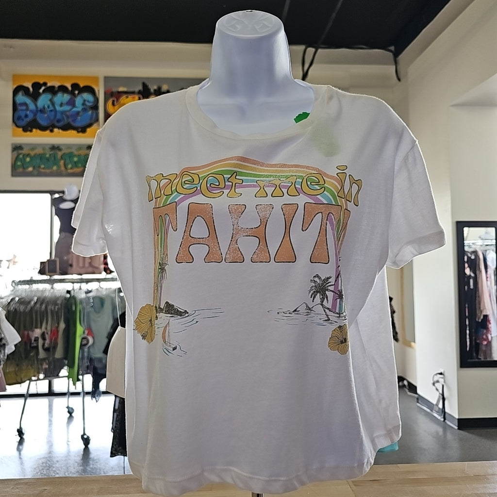 Grayson Size S White New T-Shirt SS