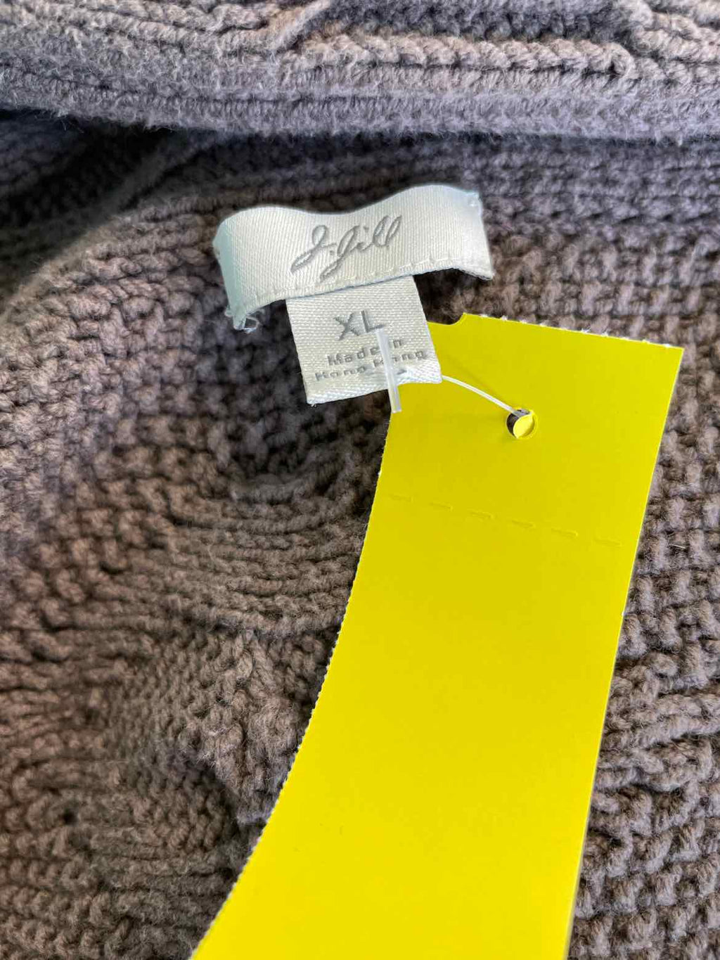 J Jill Size XL Brown Vest