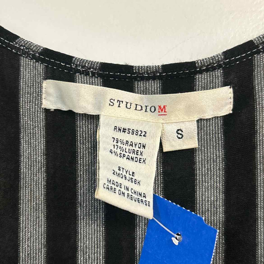Studio M Size S Black Gray Preloved Dress