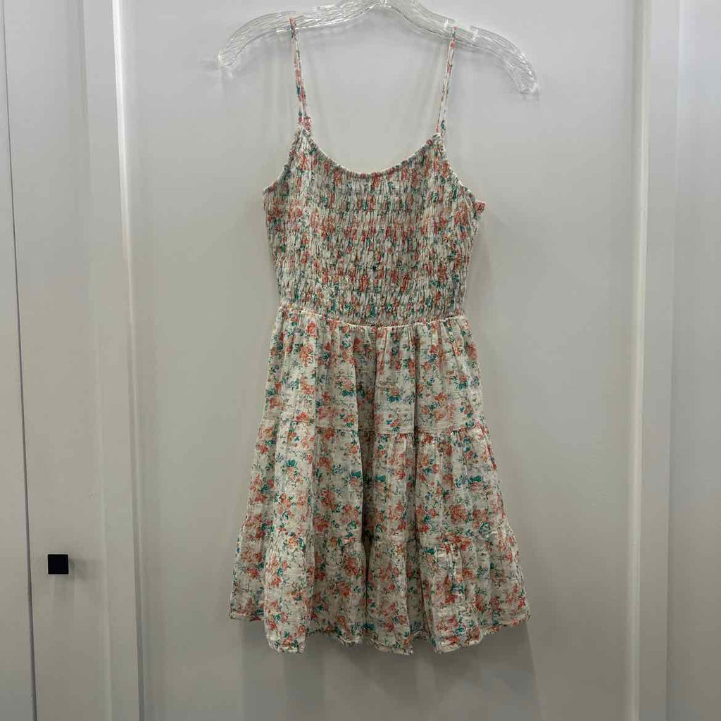 American Eagle Size S White Cotton Preloved Dress