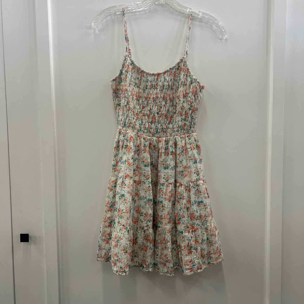 American Eagle Size S White Cotton Preloved Dress