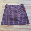 Lole Size 8 Brown & Green Used Skirt