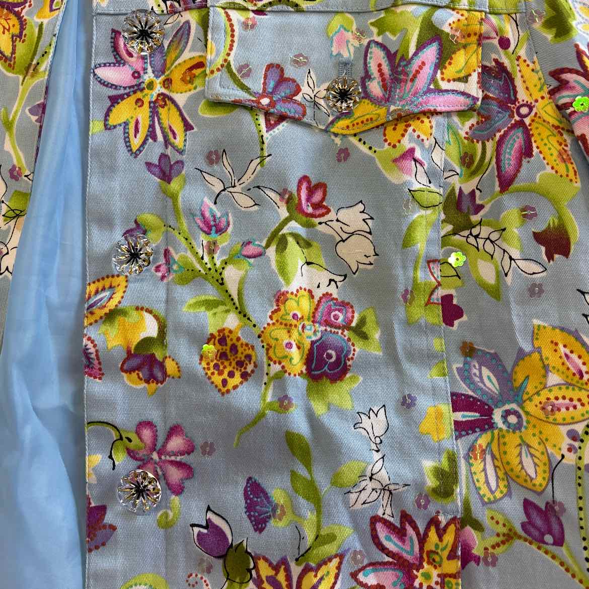 Redd Size 4 Blue Preloved Jacket