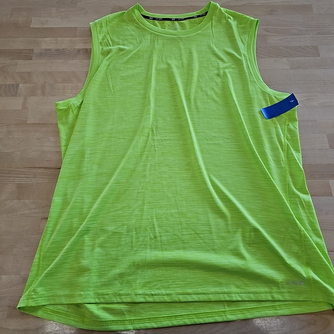 Tek gear Size XXL Green MENS Athletic Tank