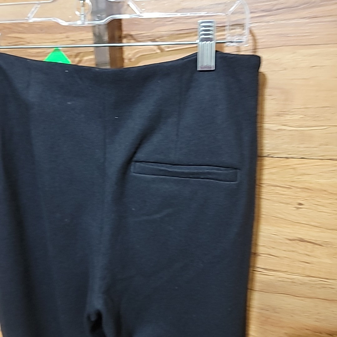 Vince. Size 2 Cozy Easy Black Wool Blend Flare Pants NWT
