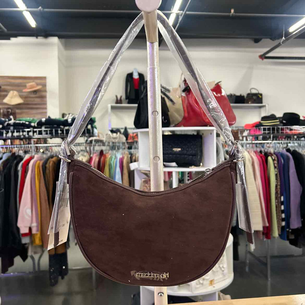 Madden Girl Madden Girl Rhi Zipper Crescen Brown