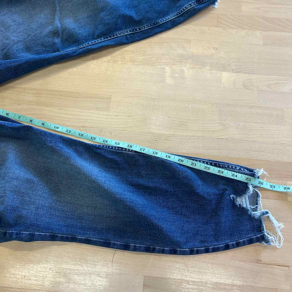Maurices Size XL Blue Denim Preloved Jeans