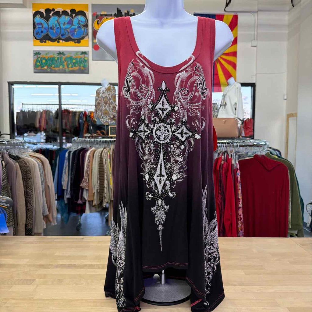Vocal Size One Size Red Used Sleeveless