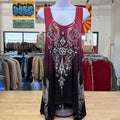 Vocal Size One Size Red Used Sleeveless