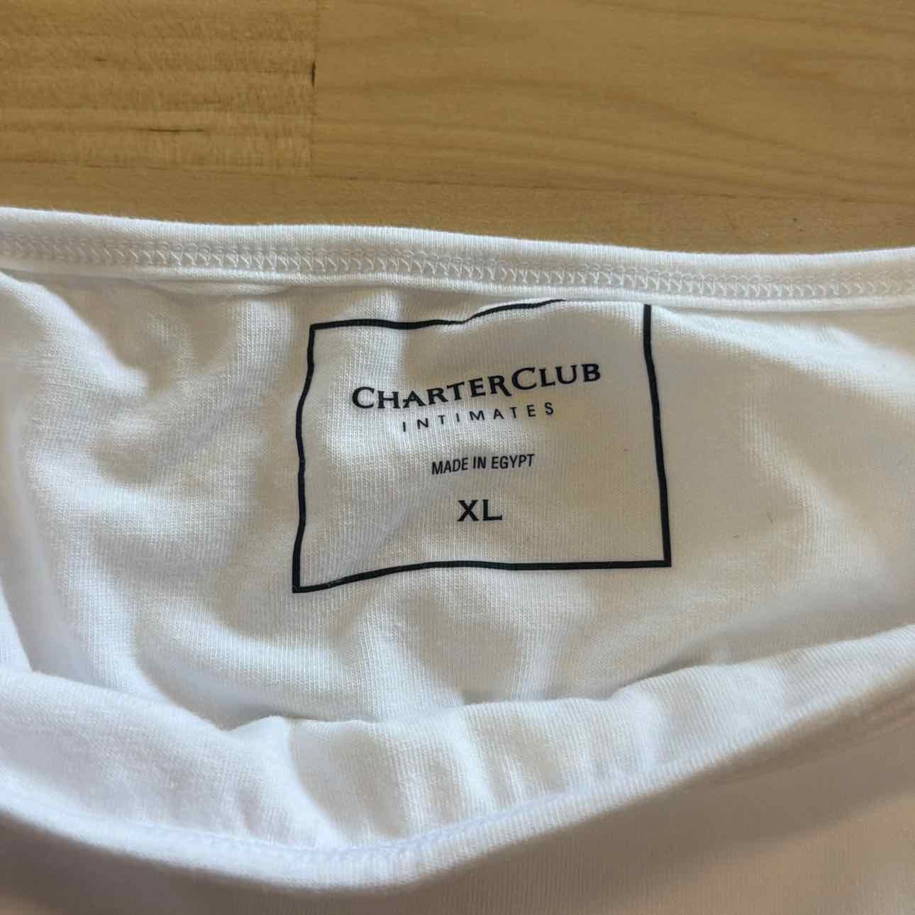 Charter Club Size XL White New Tank
