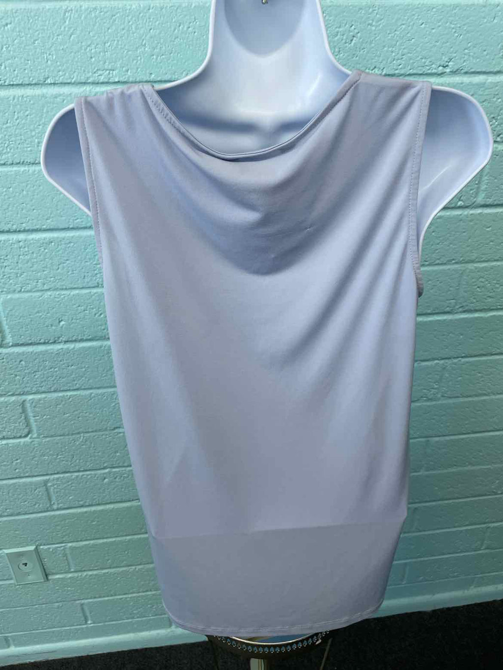 Ellen Tracy Size S Light Blue Sleeveless