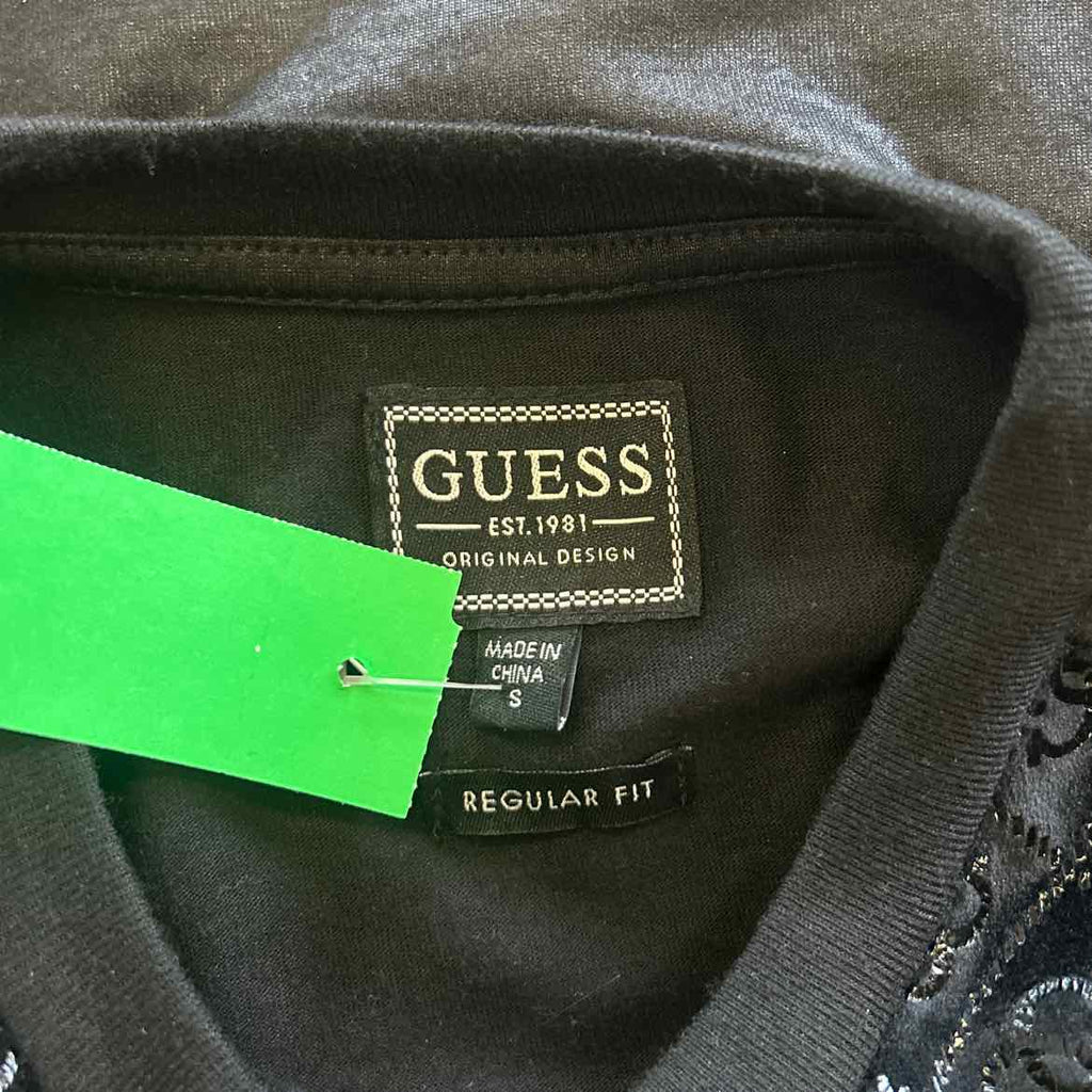 Guess Size S Black Preloved MENS T-shirt