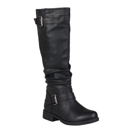 Journee Shoe Size 9 Black Boots