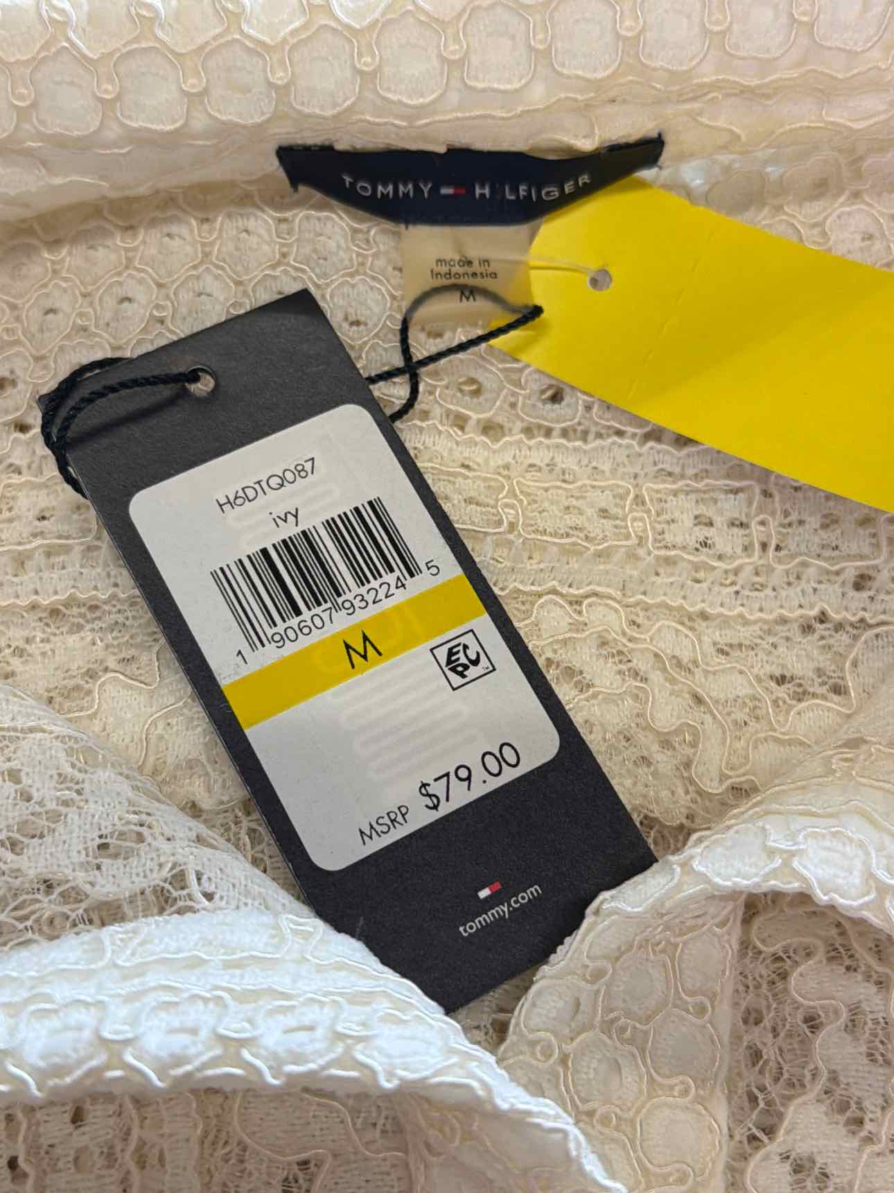 Tommy Hilfiger Size M White Button Down Shirt