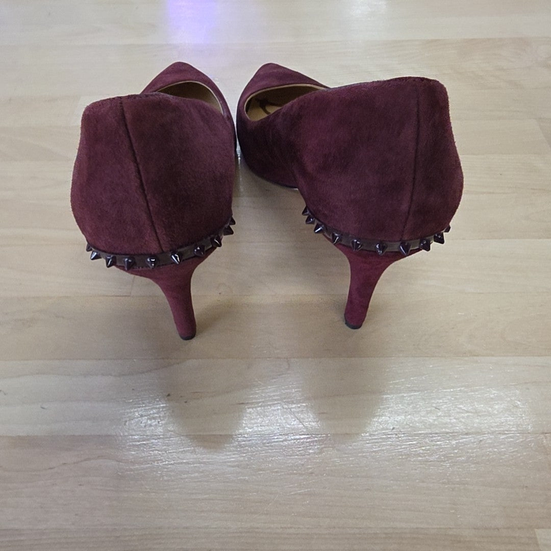 Sam Edelman Shoe Size 7 Maroon Heels