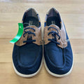 Skechers Size 10 Navy/Brown Preloved Sneakers