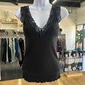 Ralph Lauren Size S Black Lace Preloved Tank