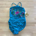 Gottex Size 10 Blue New Swimsuit