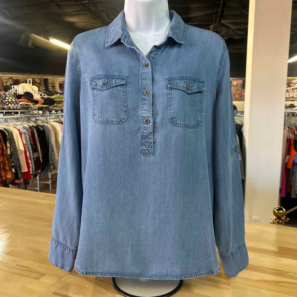 Camellia Size S Blue Preloved Longsleeve