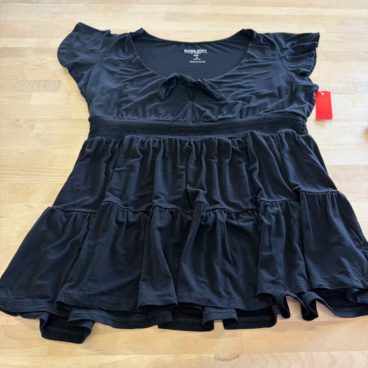 Torrid Size 0 Black Used Blouse
