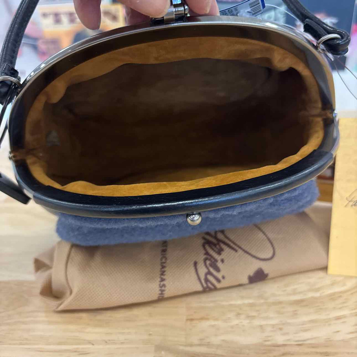 Patricia Nash Navy Handbag