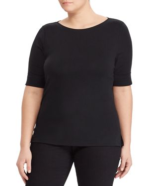 Ralph Lauren Size 3X Black New Long Sleeve