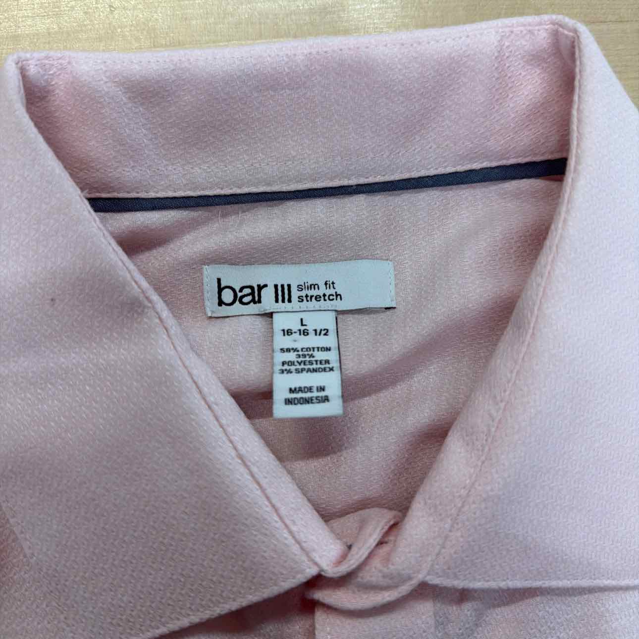 Bar Iii Mens Diamond Stitched Button Down Dress Shirt