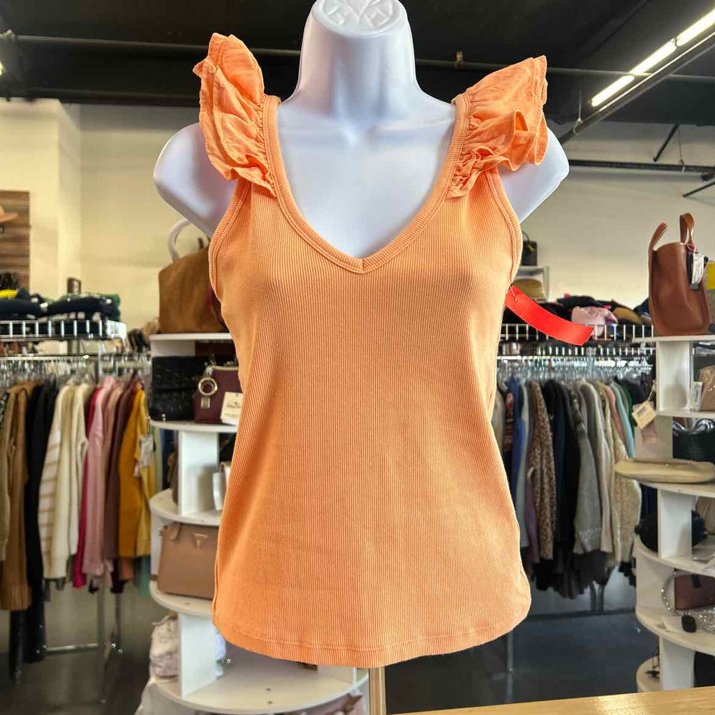 Old Navy Size S Orange Preloved Tank
