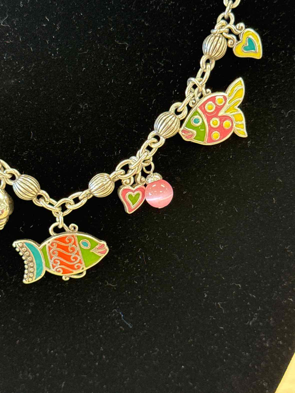 Brighton Multi bright Fish  Necklace