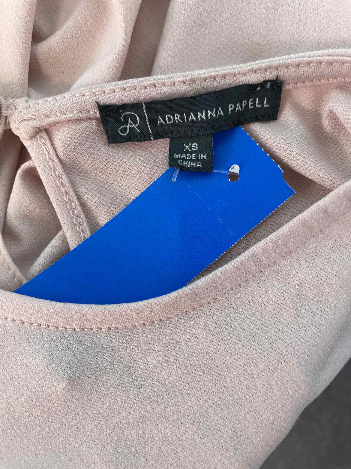 Adrianna Papell Size XS Blush Blouse
