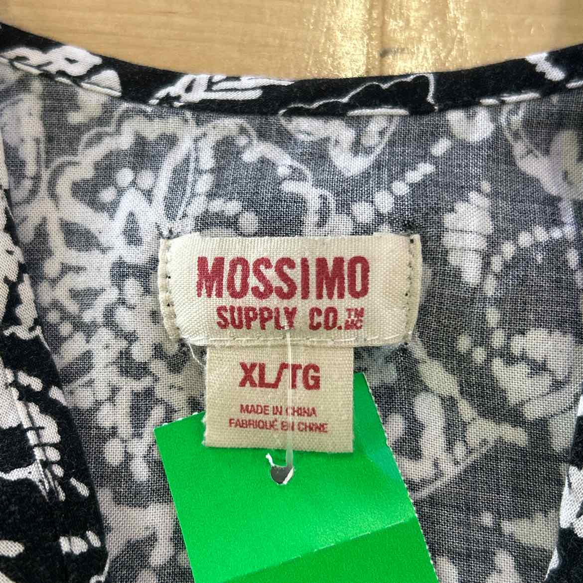 mossimo Size XL Black White Preloved Dress