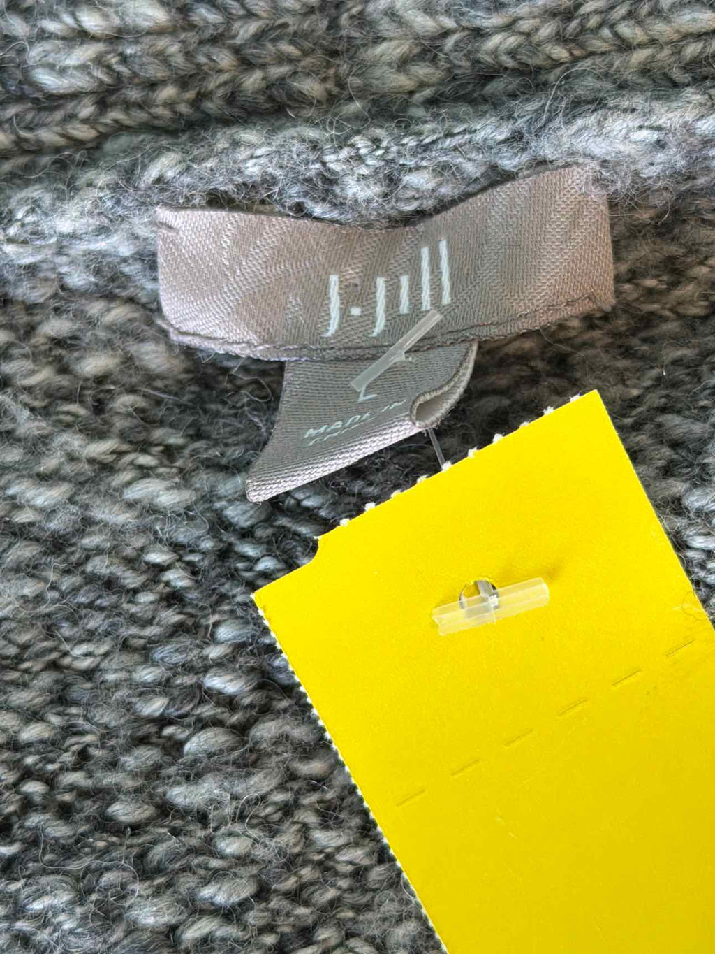 J Jill Size L Gray Sweater