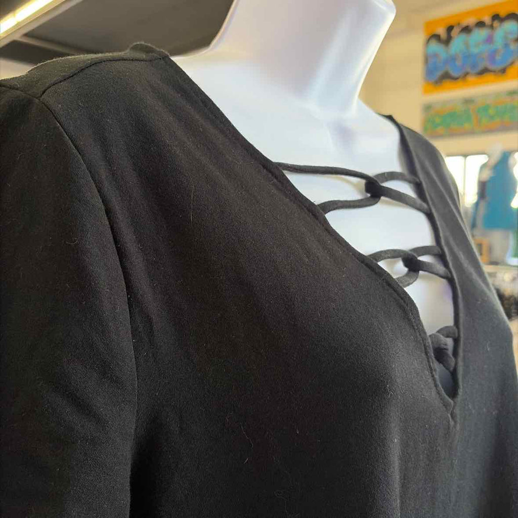 Torrid Size 1 Black New Blouse
